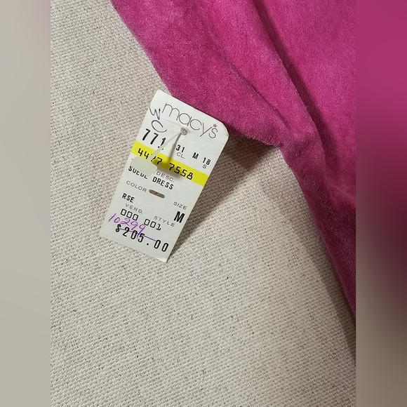 Morgan Taylor Vintage Leather Dress Medium Pink - Picture 4 of 8